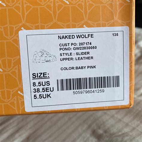 Naked Wolfe Pink Sneakers Size 6 Comes In Original Depop