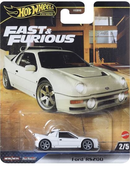 Машинка Hot Wheels Premium Fast Furious Ford RS 200 Хот Вилс Премиум купить на OZON по низкой