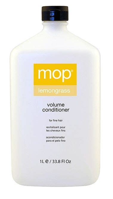 Mop Lemongrass Volume Conditioner Moisturizing Conditioner Shampoo Revitalizing Shampoo