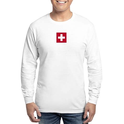 Switzerland1 Men S Long Sleeve T Shirt Switzerland Swiss Suisse Ch Flag Long Sleeve By The