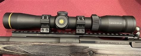 Very Rare Leupold Vx R Scout Scope 15 5x33 W Firedot 30mm Tube Gun