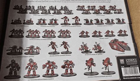 Legions Imperialis Mechanicum Battlegroup Leak Adds Epic Scale Models