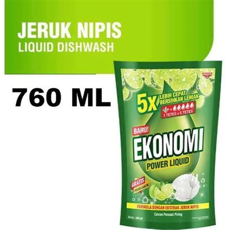 Jual Ekonomi Sabun Cuci Piring Jeruk Nipis Ml Shopee Indonesia