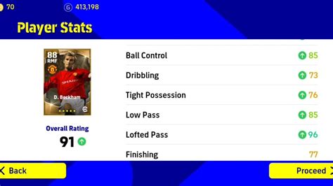 Using Progression Points To Max Legendary Beckham Efootball 2023