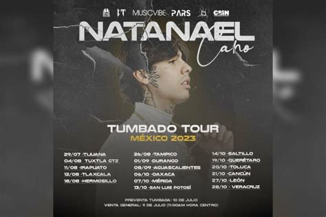 Natanael Cano Lanza Fechas Para Su Tumbado Tour En M Xico