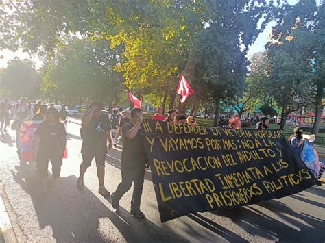 Derechos Humanos Marcha por la libertad de lxs presxs políticos y en