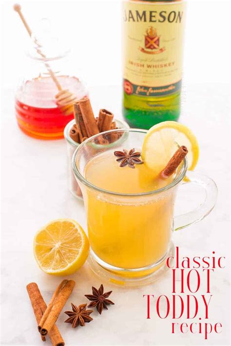 Classic Hot Toddy With Whiskey Sense And Edibility