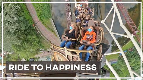 The Ride To Happiness Onride Plopsaland De Panne Youtube