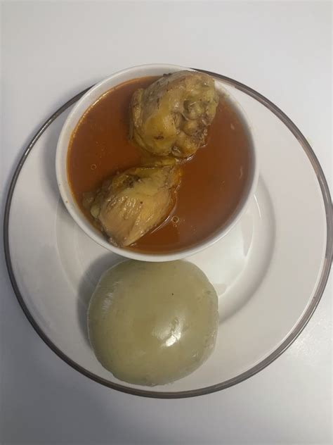 Fufu & chicken soup – ArkCleoRich Africa Kitchen