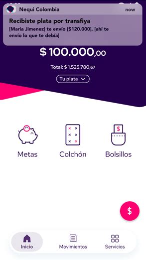 Guía paso a paso Cómo recibir plata en Nequi por Transfiya