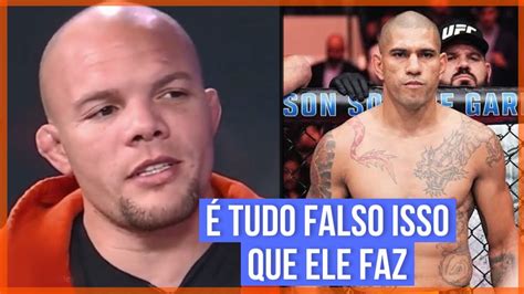 É TUDO FINGIMENTO DELE ANTHONY SMITH CRITICA ALEX POATAN UFC 301