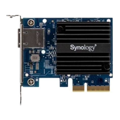 การดแลน Synology E10G18 T1 Single port 10 Gigabit Base T PCIe 3 0 x4