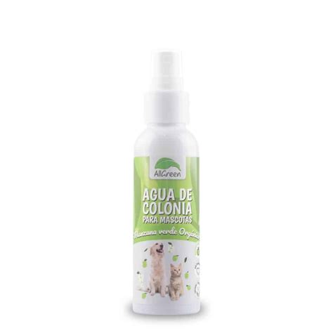 Ripley COLONIA PERROS GATOS ALLGREEN MASCOTAS MANZANA 100 ML VERDE