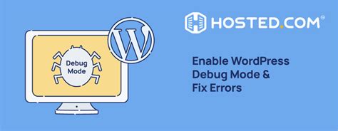 Wordpress Debug Mode Enable Fix Errors Hosted Blog