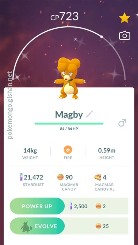 Shiny Magby - Pokemon Go