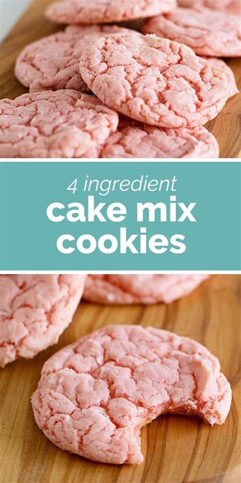 Cake Mix Cookies 12 Ways So Many Varieties Youll Want To Try Them All 4 Ingredients 20