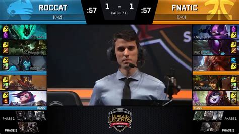 Roc Vs Fnc Highlights Game S Eu Lcs Summer Roccat Vs Fnatic