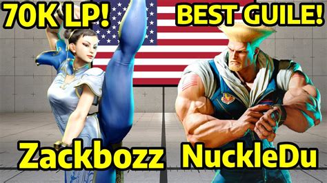 Street Fighter Zackbozz Chun Li Vs Nuckledu Guile K Master