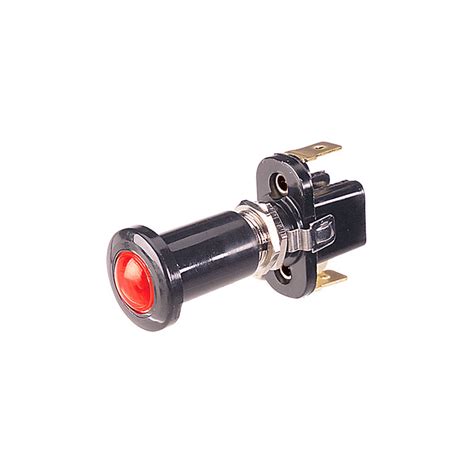 ELECTRICAL SWITCHES ON OFF PUSH PULL SWITCH ILLUMINATED RED