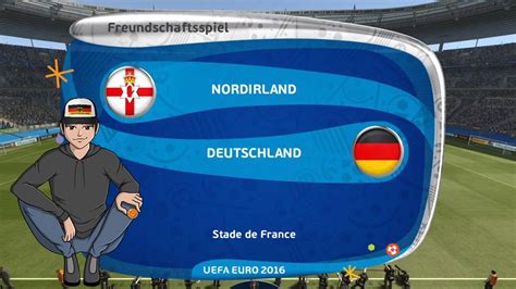 Spieltag 3 Nordirland V S Deutschland PES UEFA Euro 2016 YouTube