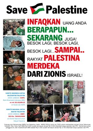 Poster Peduli Palestina – Amat