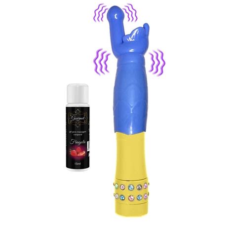 Vibrador Feminino Multivelocidade Penetrador Vagina Massageador Ponto G Gel Sexo Oral