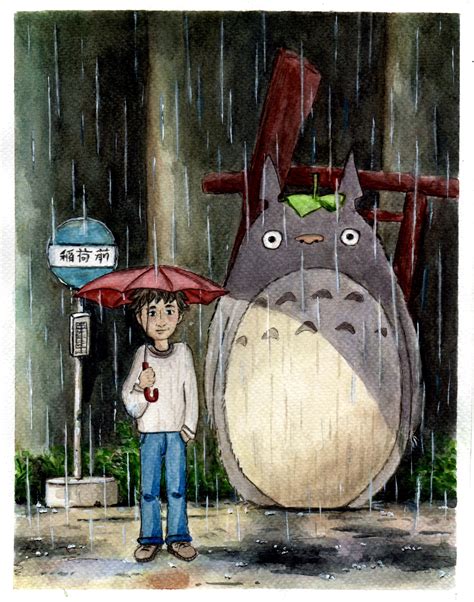 ArtStation - Studio Ghibli style painting