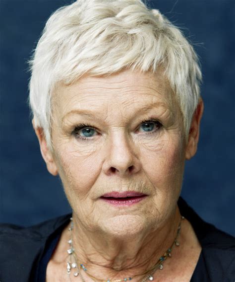 Judi Dench Hairstyle - layered hairstyles