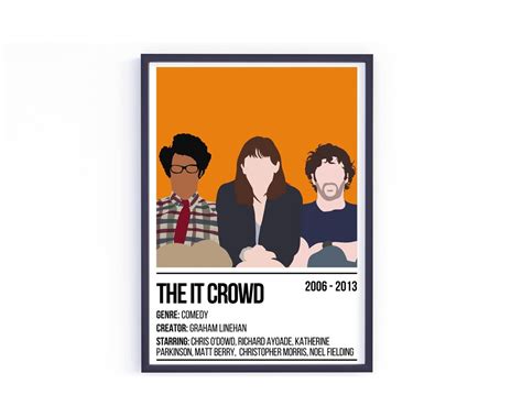 IT Crowd Poster Tv Show Poster/it Crowd - Etsy