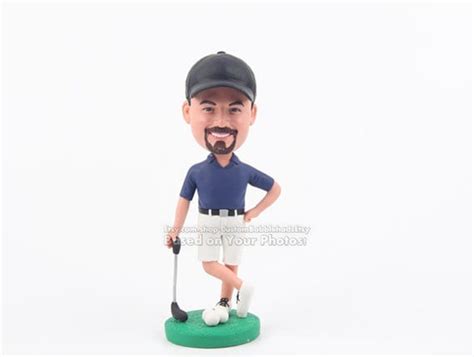 Personalized Golfer Bobblehead Dolls Golf Ts For Men Dad Etsy