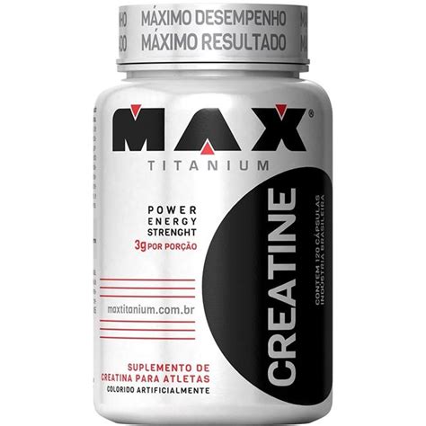 Creatine Titanium C Ps Max Titanium Natural Netshoes