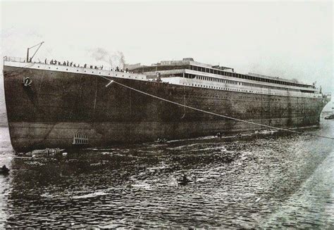 RMS Titanic after her launch in Belfast. #rmstitanic1912 #titanic # ...