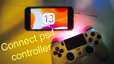 How To Connect Ps4 Controller To Iphone Ios 13 Youtube