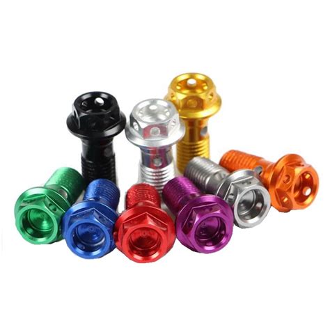 Universal Cnc Motorcycle Titanium Alloy Banjo Bolt Oil Drain Screw