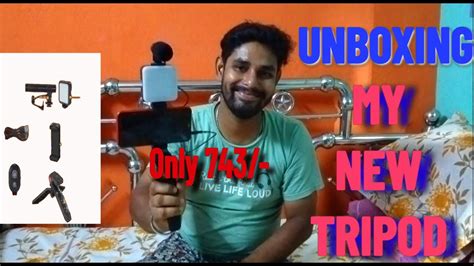 Unboxing My New Vlogging Kit Vlogging Kit Tripod Youtube