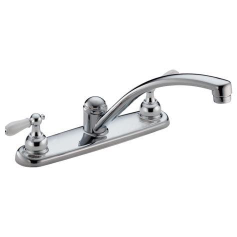 Two Handle Kitchen Faucet Lhp H Delta Faucet