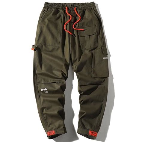 Pantalon de jogging Cargo pour hommes survêtement Streetwear à Cbd187