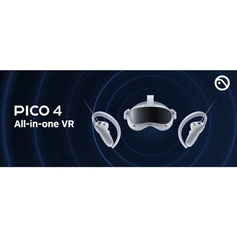 Pico 4 All In One 4k Resolution Vr Headset 8256gb Grey