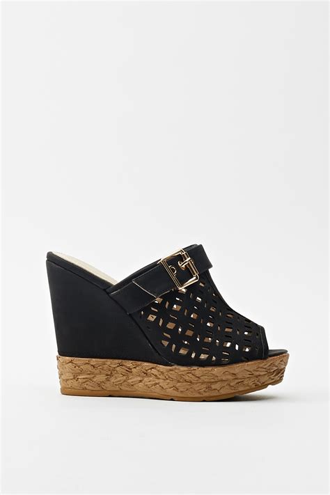 Cork Contrast Wedge - Just $7