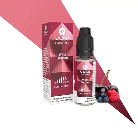 Vuse E Liquid Wild Berries Vapes And Tobacco