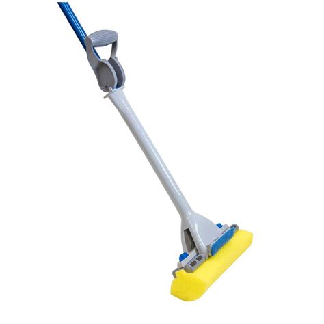 Quickie Automatic Roller Sponge Mop With Microban 58MB1 The Home Depot