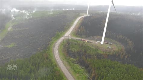 Fire Crews Fight West Kiskatinaw River Wildfire Near Tumbler Ridge Cbcca