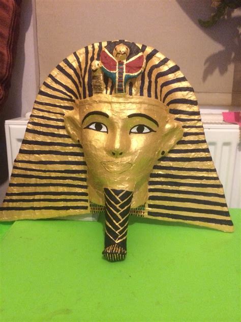 King tut mask | King tut mask, King tut, Arty