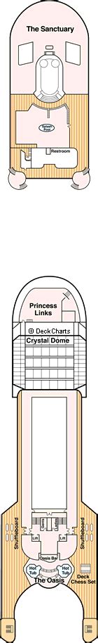 Grand Princess Deck Plans: Ship Layout, Staterooms & Map - Cruise Critic