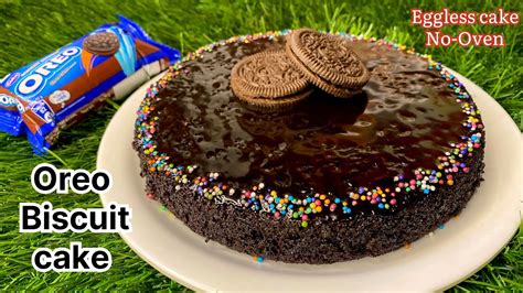 Oreo Biscuit Cake In Kadhai बिस्किट से कढ़ाई में केक बनाने का सबसे