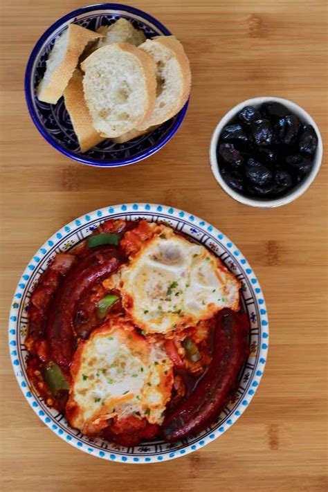 Ojja Chakchouka Aux Merguez Recette Tunisienne Flavors