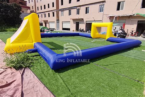 Inflatable Football Field Outdoor Interactive Inflatable Soccer Field