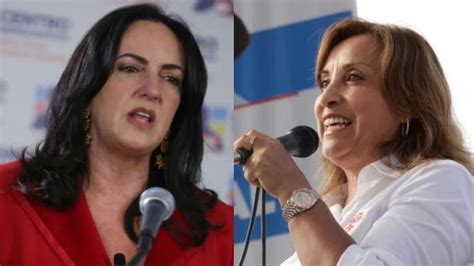 María Fernanda Cabal Se Fue Contra Dina Boluarte Presidenta De Perú