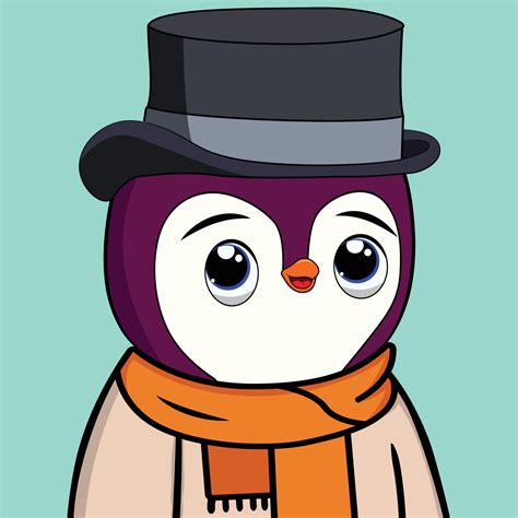 Penguin Nft Artwork 14213658 Vector Art At Vecteezy