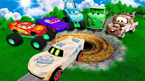 Mega Sandstorm Pit Vs Lightning Mcqueen Chick Hicks Tow Matr Pixar